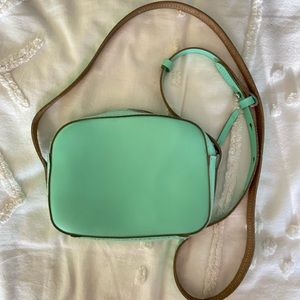 Mint J.Crew crossbody bag